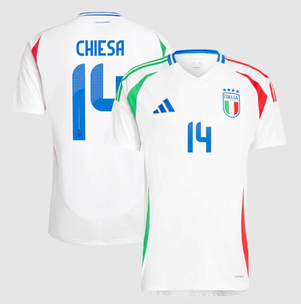 (image for) CHIESA #14 Italy Away Jersey Euro 2024